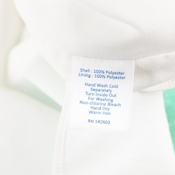 Sail to Sable Green and White Halter Sheath Dress - Picture 7 of 7